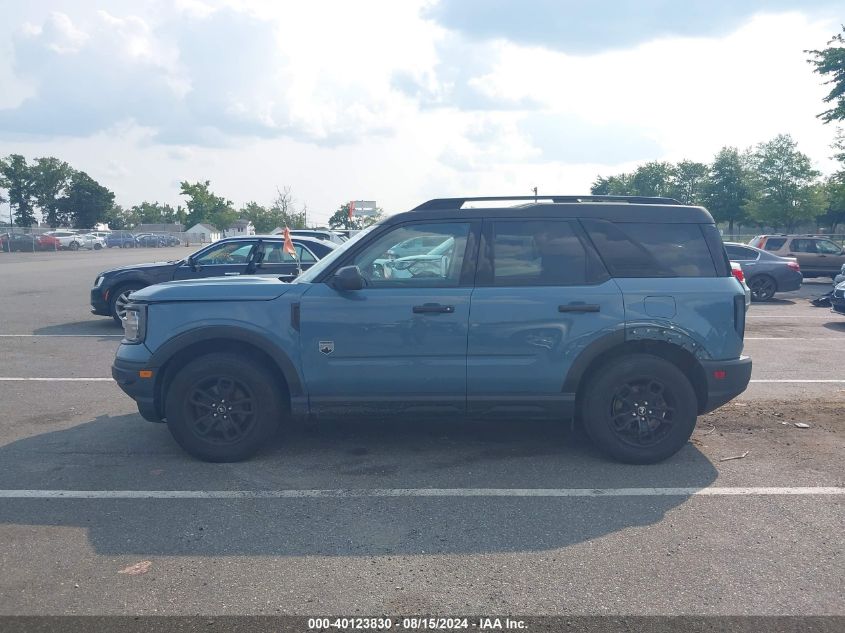 2021 Ford Bronco Sport Big Bend VIN: 3FMCR9B67MRA75000 Lot: 40123830