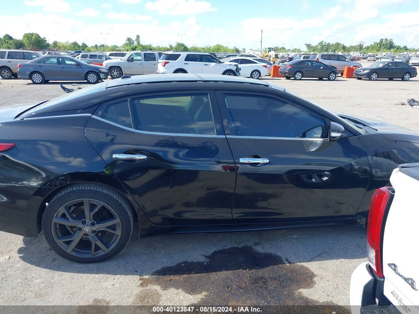 2018 NISSAN MAXIMA SL - 1N4AA6AP1JC362389