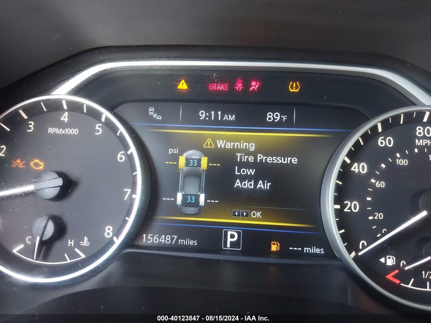 2018 NISSAN MAXIMA SL - 1N4AA6AP1JC362389