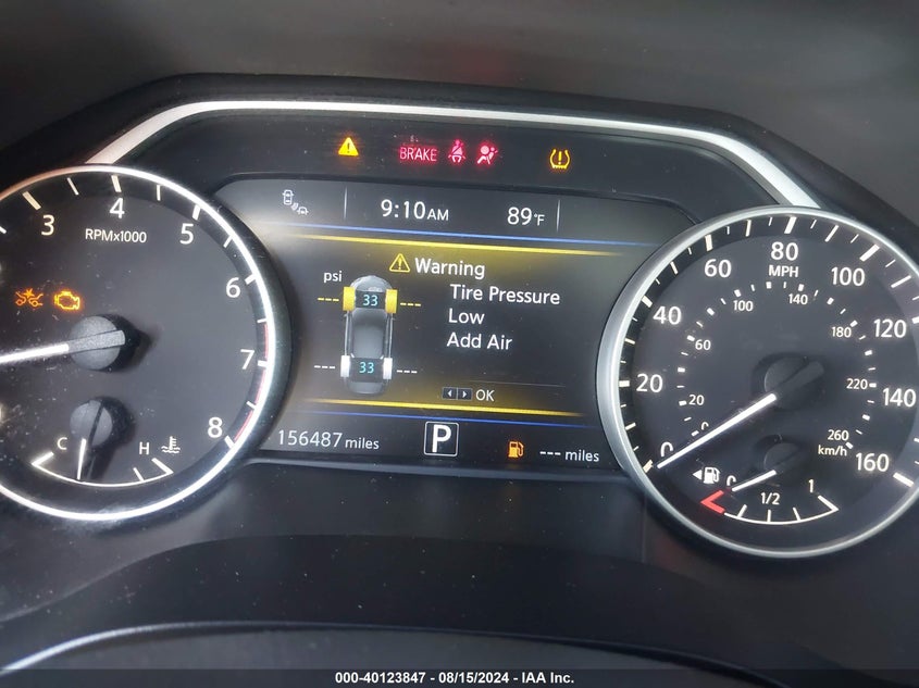 2018 NISSAN MAXIMA SL - 1N4AA6AP1JC362389