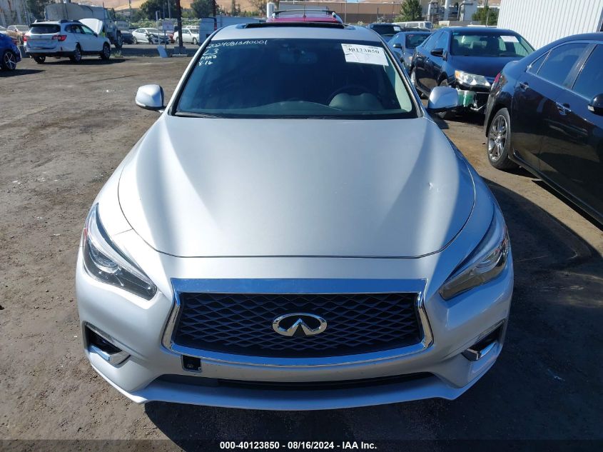 2020 Infiniti Q50 Luxe VIN: JN1EV7AP3LM200253 Lot: 40123850