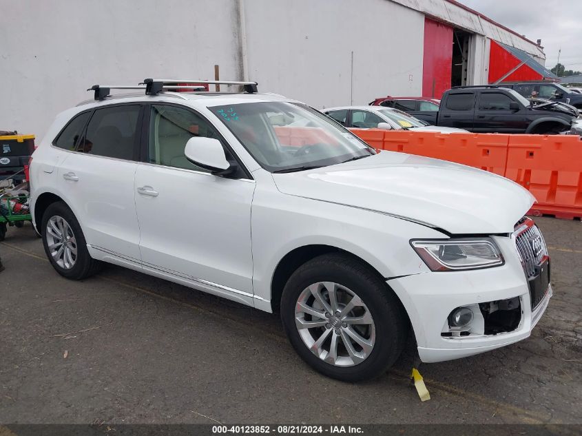 2015 Audi Q5 2.0T Premium VIN: WA1LFAFP7FA058612 Lot: 40123852