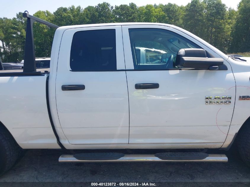 2018 Ram 1500 Tradesman Quad Cab 4X4 6'4 Box VIN: 1C6RR7FTXJS330099 Lot: 40123872