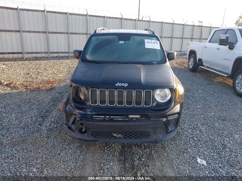 2020 Jeep Renegade Sport Fwd VIN: ZACNJAAB4LPL33175 Lot: 40123878