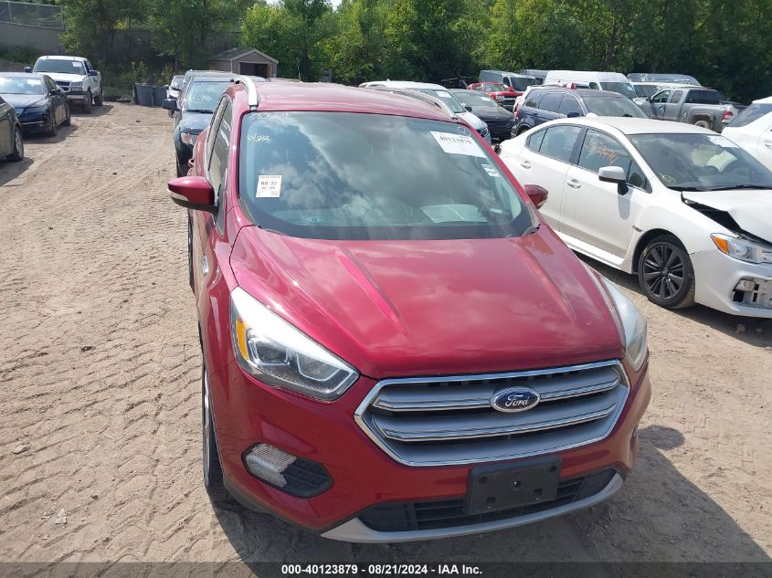 2017 Ford Escape Titanium VIN: 1FMCU9JD5HUC95622 Lot: 40123879