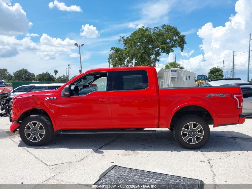 2015 Ford F-150 Xlt VIN: 1FTEW1EGXFFC56362 Lot: 40123891