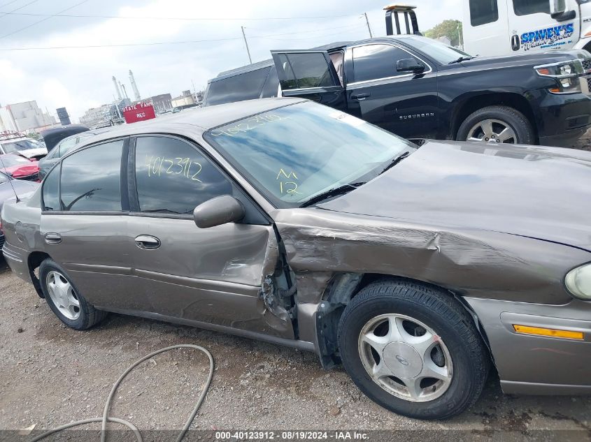 1999 Oldsmobile Cutlass Gl VIN: 1G3NB52M0X6311819 Lot: 40123912