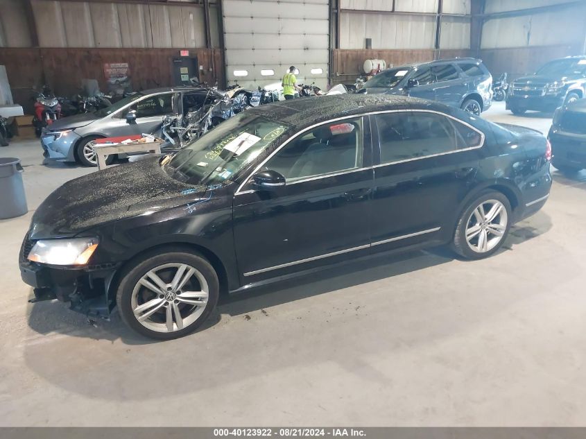 2014 Volkswagen Passat Sel VIN: 1VWCN7A37EC117173 Lot: 40123922