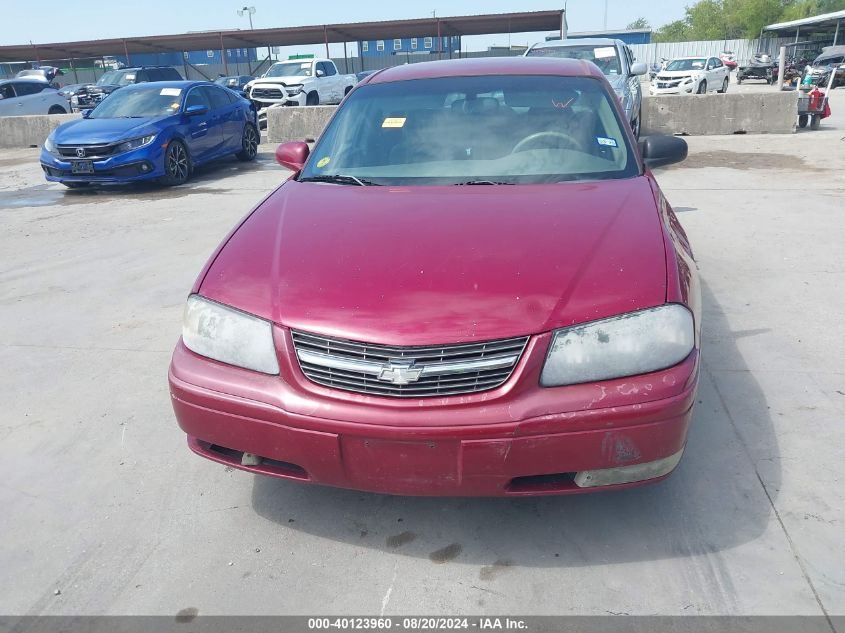 2005 Chevrolet Impala Ls VIN: 2G1WH52K359306632 Lot: 40123960