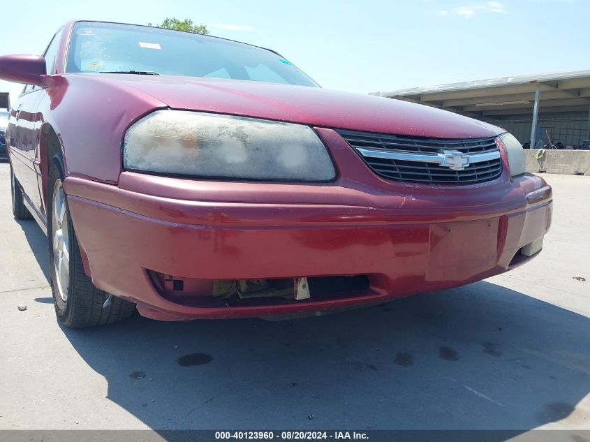 2005 Chevrolet Impala Ls VIN: 2G1WH52K359306632 Lot: 40123960