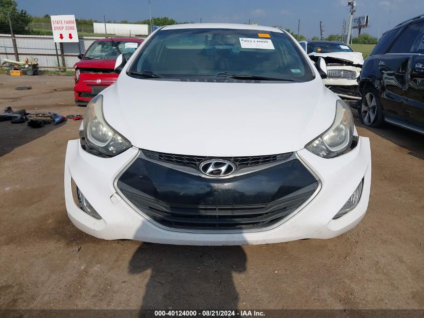 2014 HYUNDAI ELANTRA - KMHDH6AH7EU028892