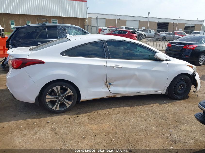 2014 HYUNDAI ELANTRA - KMHDH6AH7EU028892