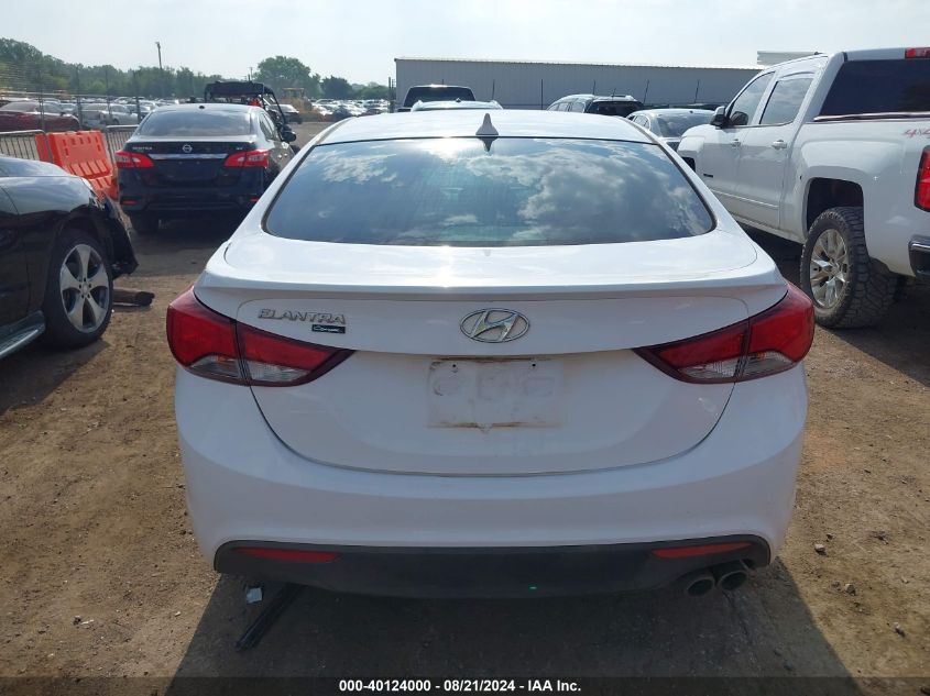 2014 Hyundai Elantra VIN: KMHDH6AH7EU028892 Lot: 40124000