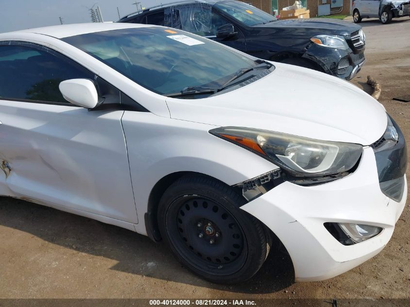 2014 Hyundai Elantra VIN: KMHDH6AH7EU028892 Lot: 40124000