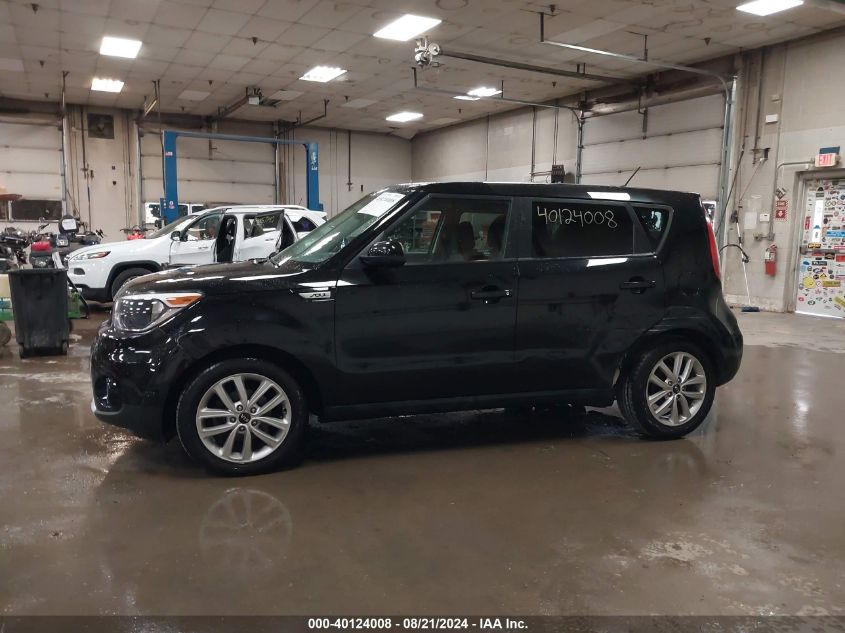 2019 Kia Soul + VIN: KNDJP3A56K7633043 Lot: 40124008