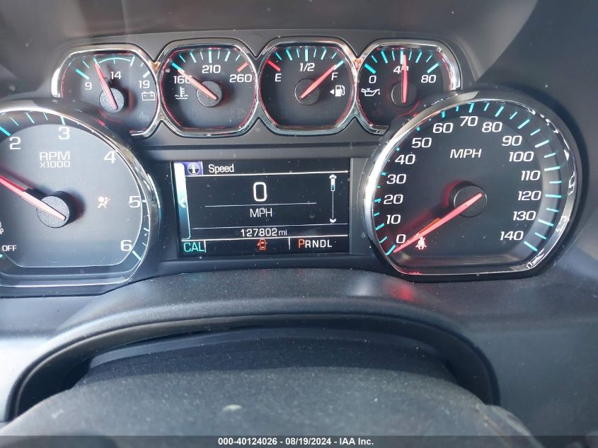 2018 CHEVROLET SILVERADO 1500 1LT - 3GCUKRER5JG400432