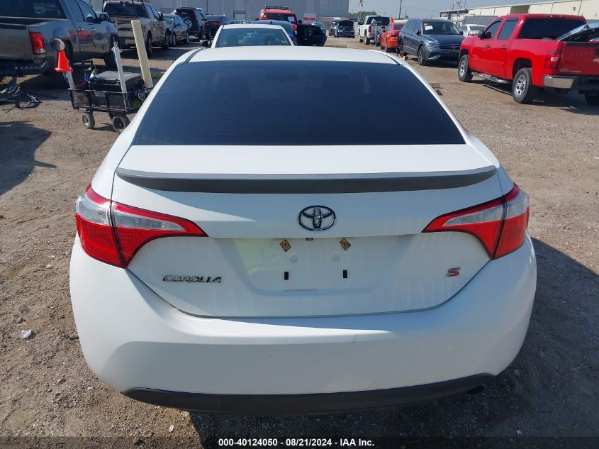 2016 Toyota Corolla S Plus VIN: 2T1BURHE4GC590852 Lot: 40124050