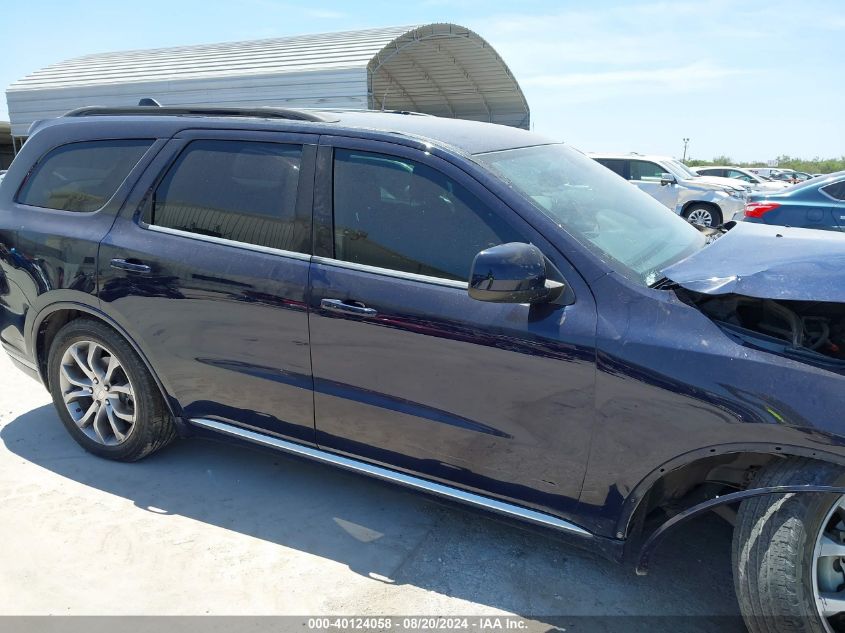 2018 Dodge Durango Sxt VIN: 1C4RDHAG8JC132767 Lot: 40124058