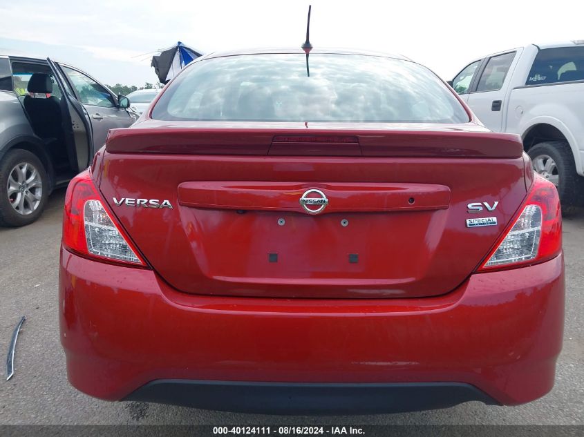 2017 Nissan Versa 1.6 Sv VIN: 3N1CN7AP5HL804606 Lot: 40124111