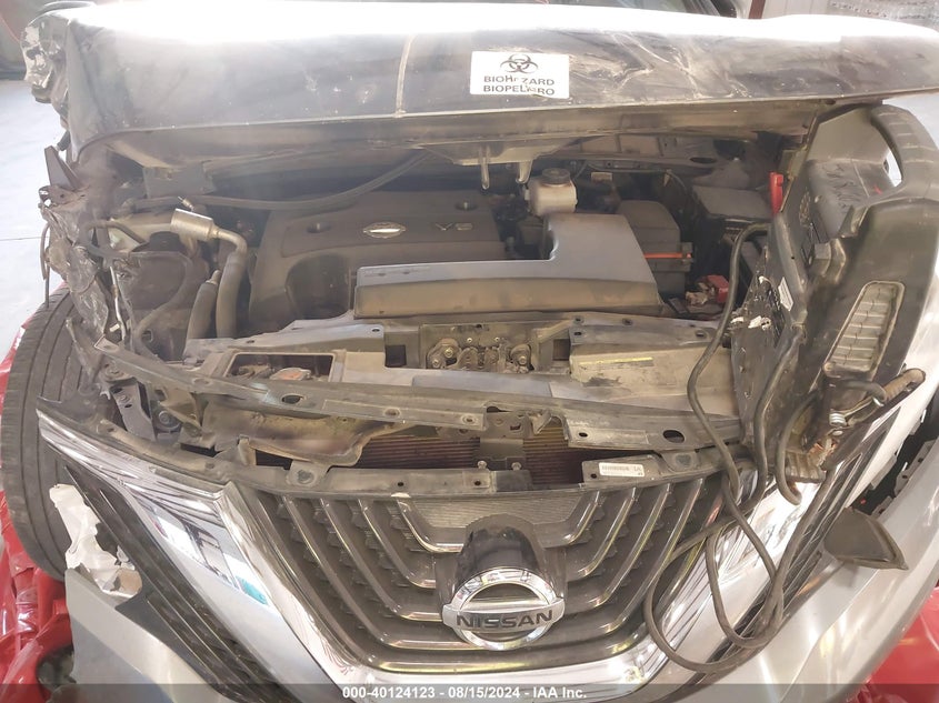 2015 Nissan Murano Platinum VIN: 5N1AZ2MH5FN219372 Lot: 40124123