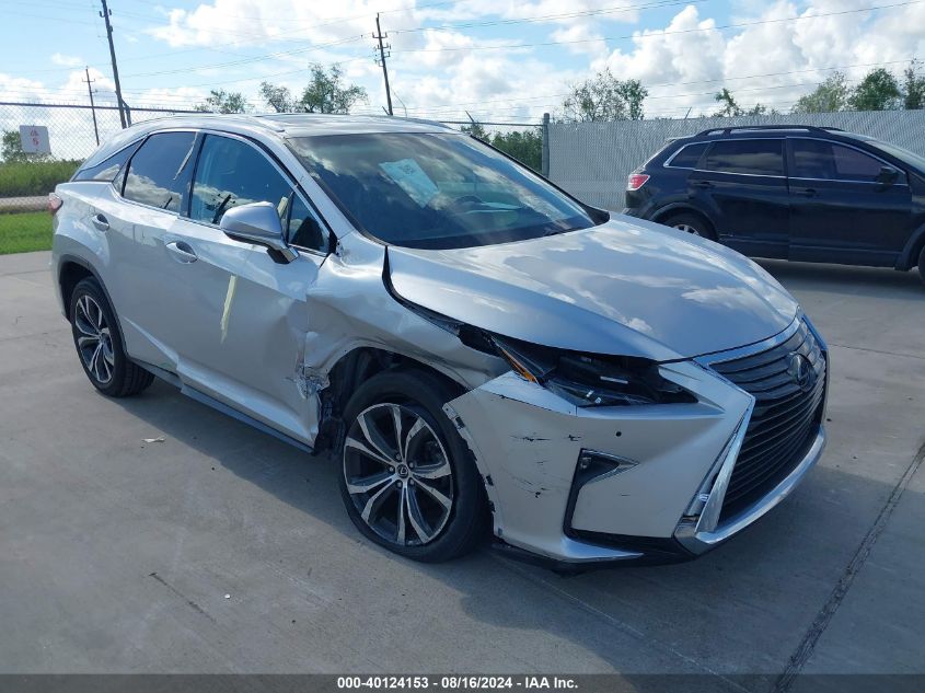 2T2ZZMCA5JC116290 2018 LEXUS RX - Image 1