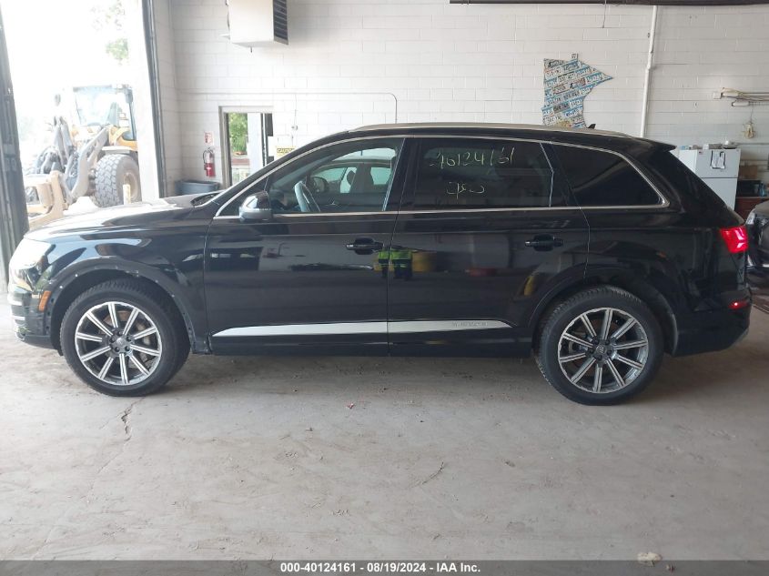 2017 Audi Q7 3.0T Premium VIN: WA1LAAF70HD051534 Lot: 40124161