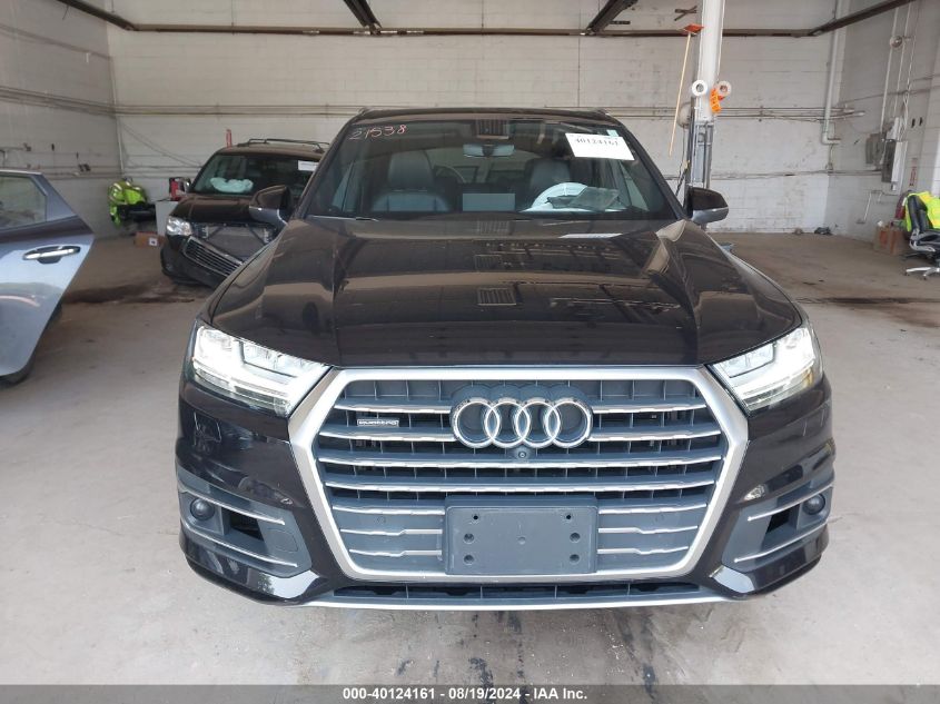 2017 Audi Q7 3.0T Premium VIN: WA1LAAF70HD051534 Lot: 40124161