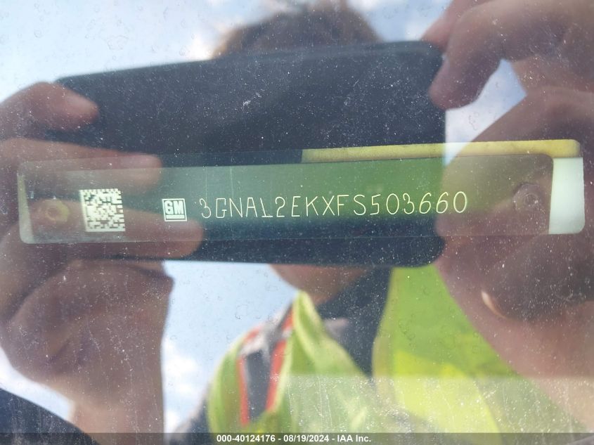 2015 Chevrolet Captiva Sport 2Ls VIN: 3GNAL2EKXFS503660 Lot: 40124176