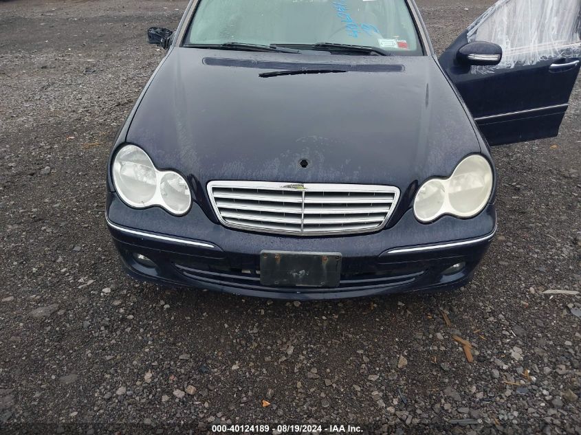 2006 Mercedes-Benz C 280 Luxury 4Matic VIN: WDBRF92H76F782329 Lot: 40124189