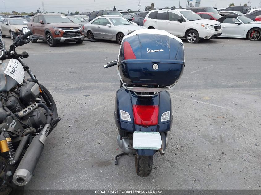 2012 Vespa Gts 300 Super VIN: ZAPM459L3C5800555 Lot: 40124217