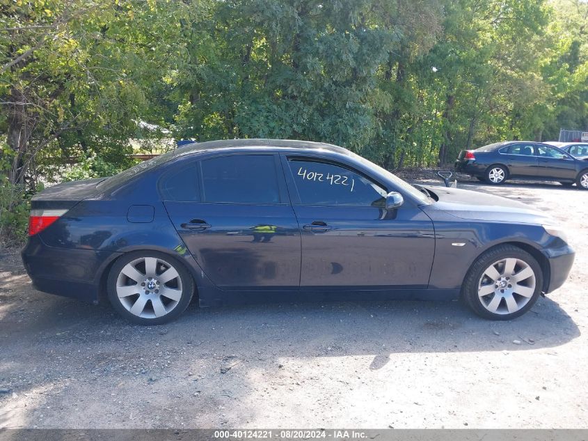 2004 BMW 530I I VIN: WBANA73534B811222 Lot: 40124221