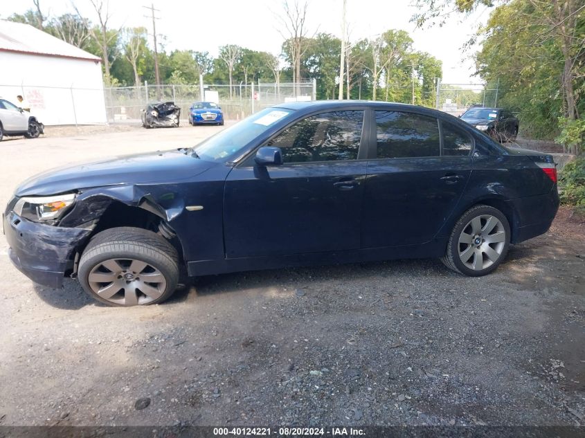 2004 BMW 530I I VIN: WBANA73534B811222 Lot: 40124221