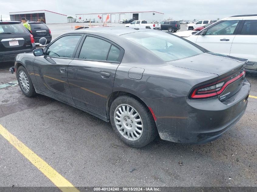 2020 Dodge Charger Police Awd VIN: 2C3CDXKT2LH115057 Lot: 40124240