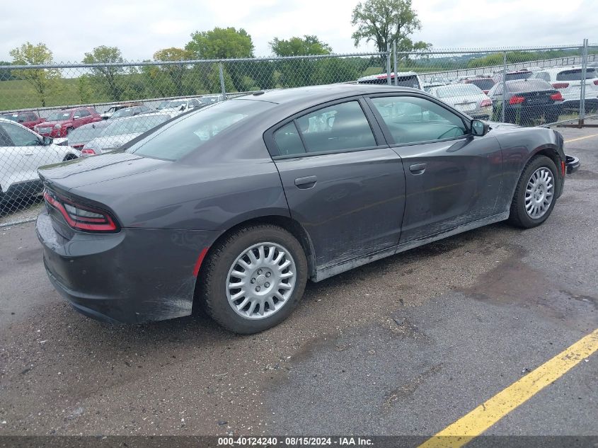 2020 Dodge Charger Police Awd VIN: 2C3CDXKT2LH115057 Lot: 40124240