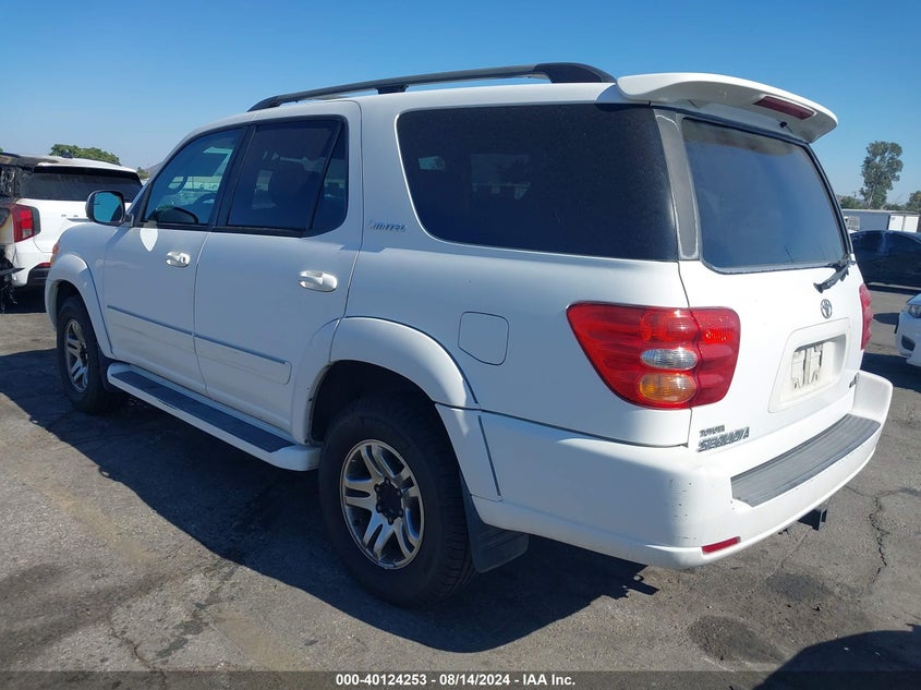 2004 Toyota Sequoia Limited V8 VIN: 5TDZT38A94S218020 Lot: 40124253