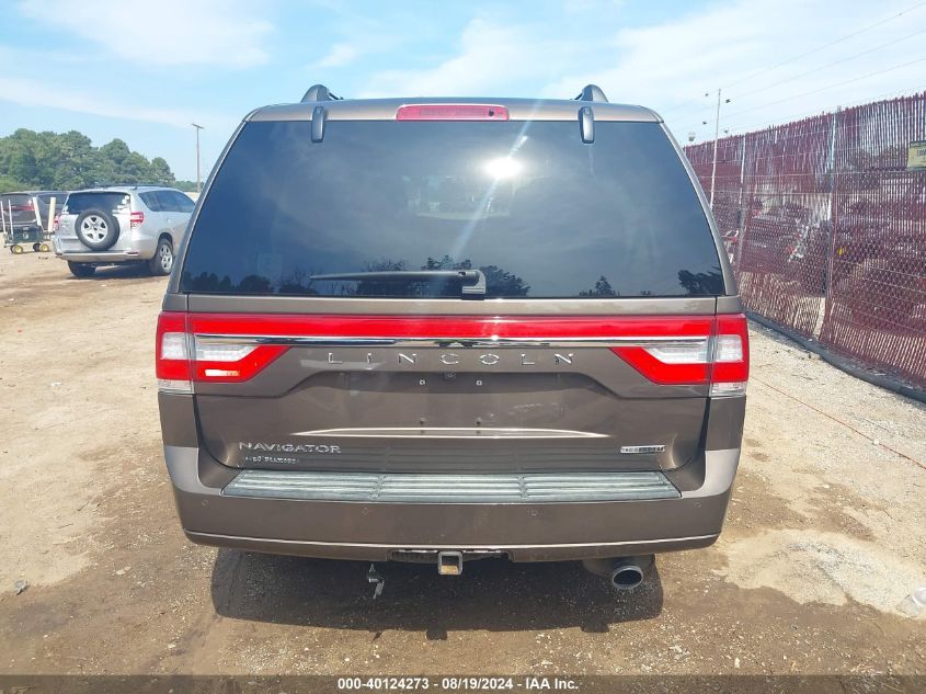 2015 Lincoln Navigator VIN: 5LMJJ2HT3FEJ09360 Lot: 40124273