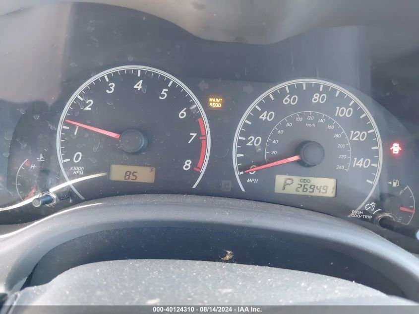 2009 Toyota Corolla Le VIN: JTDBL40E799073121 Lot: 40124310