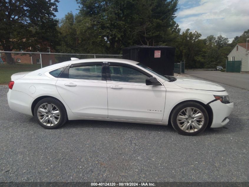 2016 Chevrolet Impala Ls VIN: 2G11Z5SA5G9170442 Lot: 40124320