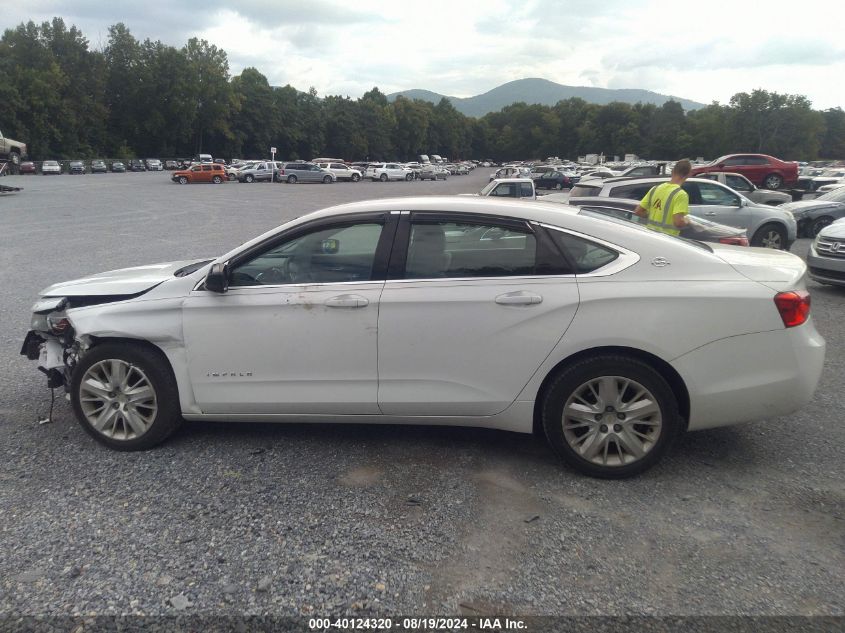 2016 Chevrolet Impala Ls VIN: 2G11Z5SA5G9170442 Lot: 40124320