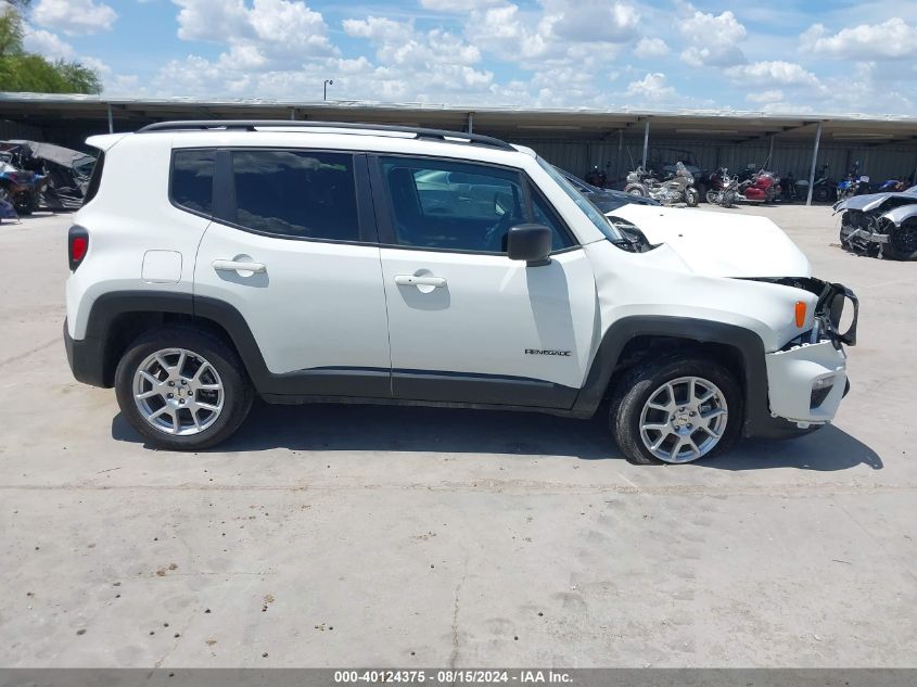 2022 Jeep Renegade Latitude 4X4 VIN: ZACNJDB16NPN98917 Lot: 40124375