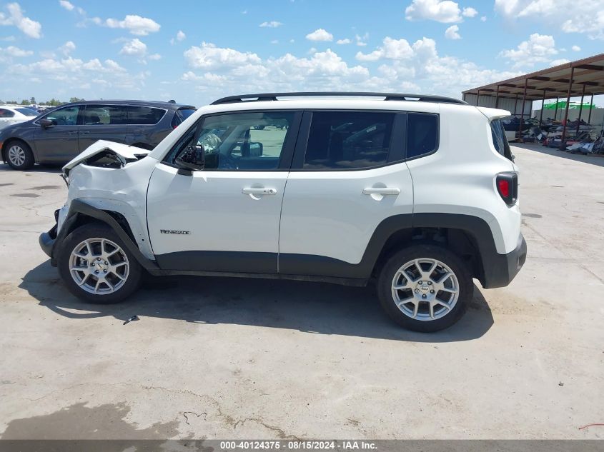 2022 Jeep Renegade Latitude 4X4 VIN: ZACNJDB16NPN98917 Lot: 40124375