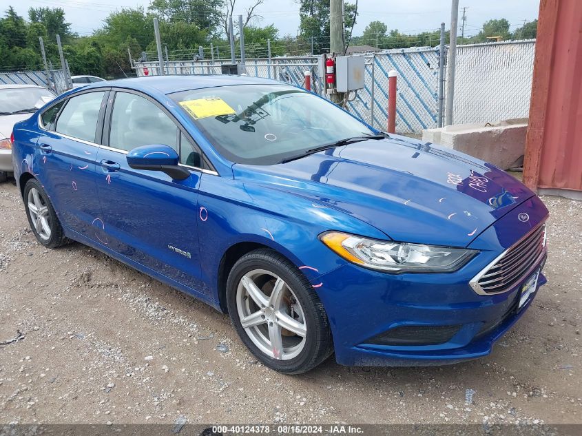 3FA6P0LU9JR133982 2018 FORD FUSION - Image 1