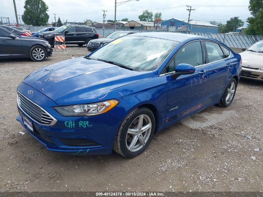 3FA6P0LU9JR133982 2018 FORD FUSION - Image 2