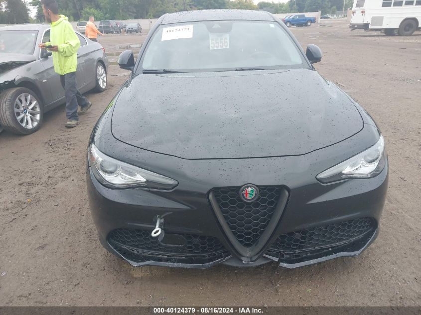 2019 Alfa Romeo Giulia Sport Awd VIN: ZARFANAN2K7621741 Lot: 40124379