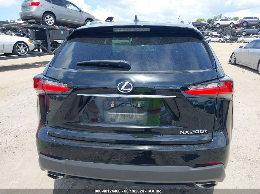 2015 Lexus Nx 200T VIN: JTJYARBZXF2012263 Lot: 40124400