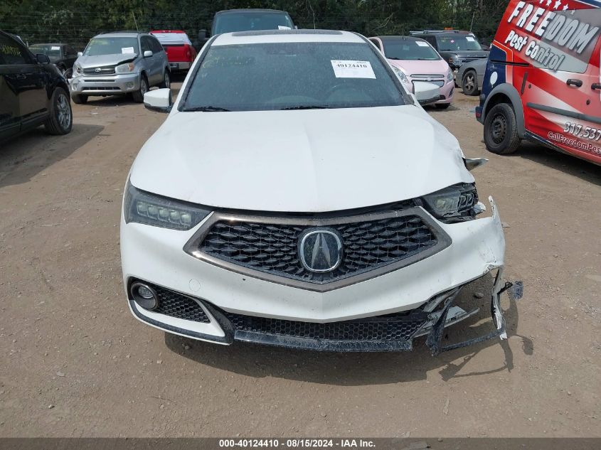 2018 Acura Tlx Tech A-Spec Pkgs VIN: 19UUB2F6XJA011667 Lot: 40124410