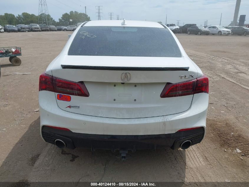 2018 Acura Tlx Tech A-Spec Pkgs VIN: 19UUB2F6XJA011667 Lot: 40124410