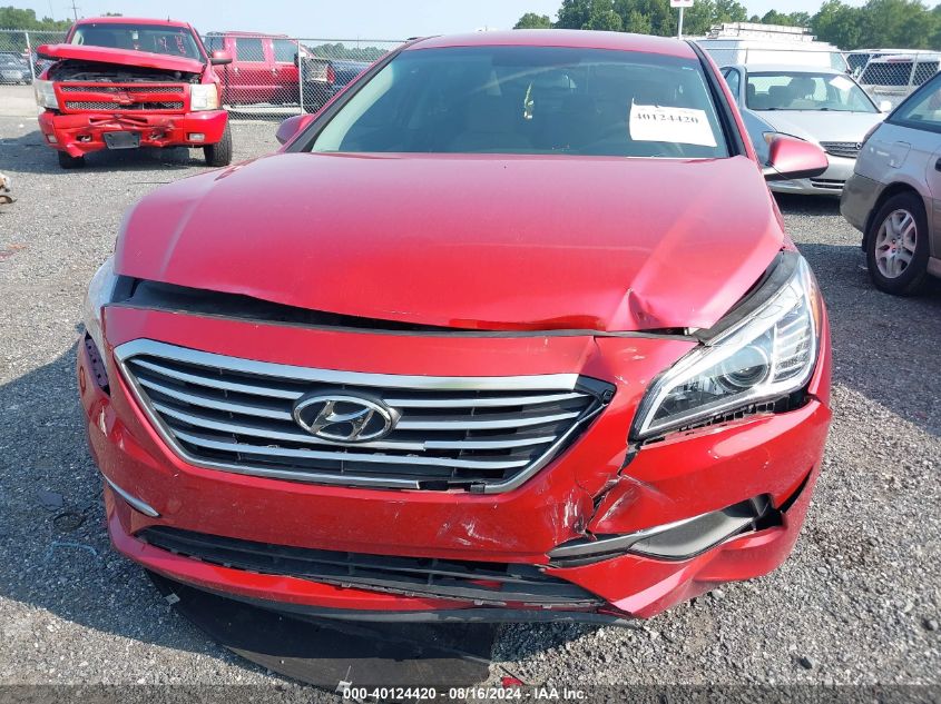 2017 Hyundai Sonata Se VIN: 5NPE24AF1HH495253 Lot: 40124420