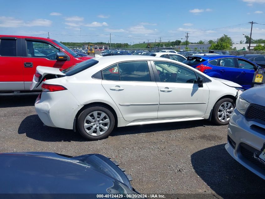 2020 Toyota Corolla Le VIN: JTDEPRAE0LJ015581 Lot: 40124429