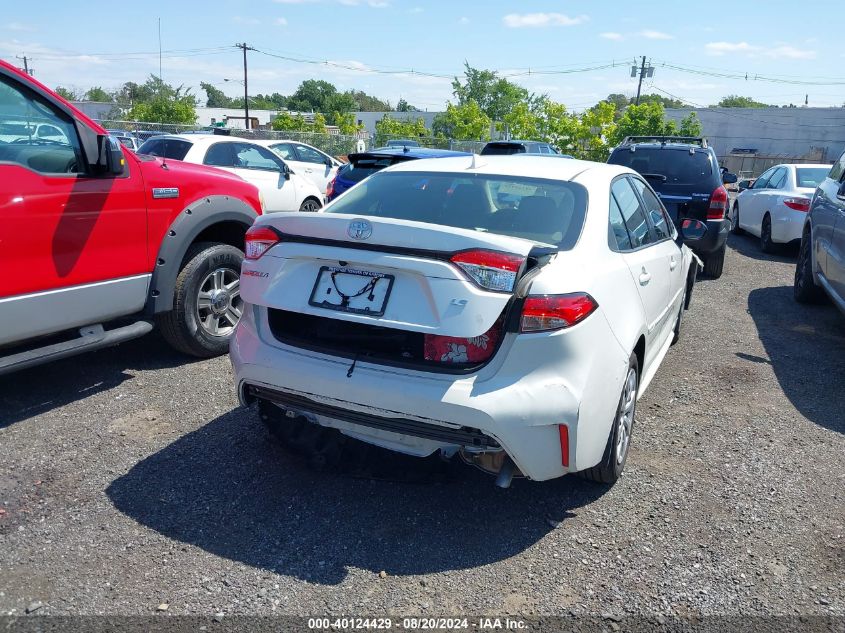 2020 Toyota Corolla Le VIN: JTDEPRAE0LJ015581 Lot: 40124429